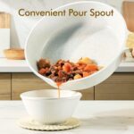 SENSARTE Nonstick Ceramic Cookware Set, 13-Piece Non-toxic Pots and Pans Set, Healthy Kitchen Cooking Set with Stay-Cool Handles, Silicone Tools and Pot Protectors, PFAS Free - Image 9