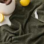 KitchenAid® Evergreen Design Series Heavyweight Textured Oversized Kitchen Towels 3-Pack Set, Absorbent 100% Cotton, Dual-Purpose, Deep Forest Green, 18"x28" - Image 5