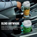 Ninja Blast Max, Portable Blender + Twist & Go, Personal Smoothie, Blend, Ice Crush, 3 Programs, Cordless, 22 oz removable Vessel, Dishwasher Safe, Leakproof, Navy, BC251NV - Image 11