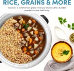 Aroma Housewares Commercial 60-Cup (Cooked) / 14Qt. Rice & Grain Cooker (ARC-1430E), White - Image 4