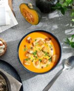 S&Q'S CERAMICS Cereal Bowls - 36 Ounce, Japanese Noodle Bowl Set, Ceramic Bowls for Kitchen, Breakfast, Oatmeal, Microwave and Dishwasher Safe, [Set of 4], Dark Blue - Image 6