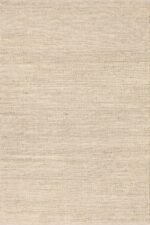nuLOOM 9'6" x 13'6" Elfriede Jute & Cotton Hand Woven Area Rug, Natural, Solid Rustic Farmhouse Style, Weaved Design, Natural Fiber, for Bedroom, Living Room, Dining Room, Hallway, Office, Entryway - Image 4