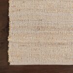 nuLOOM 9'6" x 13'6" Elfriede Jute & Cotton Hand Woven Area Rug, Natural, Solid Rustic Farmhouse Style, Weaved Design, Natural Fiber, for Bedroom, Living Room, Dining Room, Hallway, Office, Entryway - Image 8
