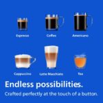 Philips 3200 Series Fully Automatic Espresso Machine, LatteGo Milk Frother, 5 Coffee Varieties, Intuitive Touch Display, 100% Ceramic Grinder, AquaClean Filter, My Coffee Choice, Black (EP3241/54) - Image 3