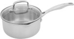 HENCKELS Clad H3 2-qt Saucepan, Induction Pan, Stainless Steel, Durable and Easy to clean - Image 2
