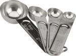 Good Cook Classic Set of 4 Stainless Steel Measuring Spoons - Image 5