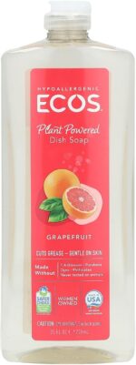 Ecos, Dishmate Liquid Grapefruit, 25 Fl Oz - Image 2
