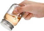 Coloch 30 Pack 4 Oz Glass Mason Spice Jar with Shaker Lids& Labels, Empty Spice Bottle Mini Mason Jars with Airtight Metal Caps and Collapsible Funnel for Herbs & Spices - Image 4
