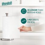 Amazon Brand - Presto! Flex-a-Size Kitchen Paper Towels, Strong and Absorbent, 128 Sheet Family Roll, 16 Rolls (8 Packs of 2) - Image 5