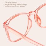 MIGSIR 6 Pack Blue Light Blocking Glasses for Women Men – Stylish Computer & Gaming Glasses, Fashion Square Frame Eyewear - Image 7