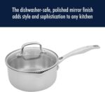 HENCKELS Clad H3 2-qt Saucepan, Induction Pan, Stainless Steel, Durable and Easy to clean - Image 5