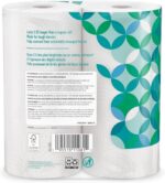 Amazon Brand - Presto! Flex-a-Size Kitchen Paper Towels, Strong and Absorbent, 128 Sheet Family Roll, 16 Rolls (8 Packs of 2) - Image 4