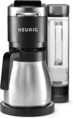 Keurig K-Duo Plus Single Serve & Carafe Coffee Maker, Multi-Position 60oz Removable Reservoir, Programmable Auto Brew Carafe, Black - Image 2
