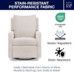babyGap Harlowe Power Recliner with USB-A and Type-C Ports by Delta Children - Greenguard Gold Certified – Stain-Resistant Performance Fabric is Oeko-TEX Standard 100 Certified, Sand - Image 7