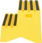 Vestil VST-2-Y Polyethylene Step Stool, 2 Step, Yellow - Image 4