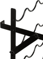 Oenophilia Alexander Wine Rack - 60 Bottle, Sturdy Metal Construction, Wobble-Free, Extra Large Standing and Wall Mount Wine Holder Storage, Measures 39.5" H x 22.5" W x 8" D - Image 4