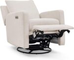 babyGap Harlowe Power Recliner with USB-A and Type-C Ports by Delta Children - Greenguard Gold Certified – Stain-Resistant Performance Fabric is Oeko-TEX Standard 100 Certified, Sand - Image 12