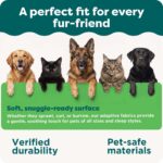 Furhaven Orthopedic Dog Bed for Large Dogs w/ Removable Bolsters & Washable Cover, For Dogs Up to 95 lbs - Faux Fur & Velvet Sofa - Dark Sage, Jumbo/XL - Image 9