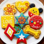 Metal Cookie Cutters Set 9Pcs - Stainless Steel Cookie Cutters includes Heart, Flower, Mouse, Round, Star, Square, Dog Bone Shapes for Baking or Party Decorations - Image 7