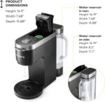 Keurig K-Duo Plus Single Serve & Carafe Coffee Maker, Multi-Position 60oz Removable Reservoir, Programmable Auto Brew Carafe, Black - Image 5