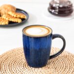 vancasso STARRY Ceramic Coffee Mug Set of 6, 16 Oz Tea Cups with Handle for Latte, Tea, Cappuccino, Milk, Cocoa, Microwave&Dishwasher Safe, Blue - Image 8