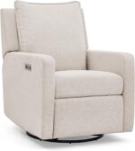 babyGap Harlowe Power Recliner with USB-A and Type-C Ports by Delta Children - Greenguard Gold Certified – Stain-Resistant Performance Fabric is Oeko-TEX Standard 100 Certified, Sand - Image 2