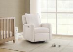babyGap Harlowe Power Recliner with USB-A and Type-C Ports by Delta Children - Greenguard Gold Certified – Stain-Resistant Performance Fabric is Oeko-TEX Standard 100 Certified, Sand - Image 3