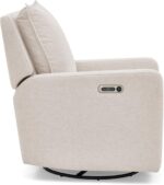 babyGap Harlowe Power Recliner with USB-A and Type-C Ports by Delta Children - Greenguard Gold Certified – Stain-Resistant Performance Fabric is Oeko-TEX Standard 100 Certified, Sand - Image 13