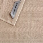 KitchenAid Albany Dishcloth 8 Pack Set, Milkshake/White, 12"x12" - Image 4