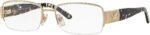 Versace VE 1175B Eyeglasses w/Gold Frame and Non- 53 mm Diameter Lenses, - Image 2