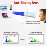 Kerecsen 6-Pack Reading Glasses Blue Light Blocking,Spring Hinge Readers for Men Women,Computer Eyeglasses - Image 5