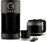 Cuisinart Stainless Steel 12-Cup Coffee Machine, Black Stainless Steel DCC-1220BKS - Image 4