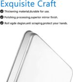 Baking Sheet Set of 2, Bastwe 18 inch Commercial Grade Stainless Steel Baking Pan, Professional Bakeware Oven Tray, Healthy & Non-toxic, Rust Free & Mirror Finish, Easy Clean & Dishwasher Safe - Image 3
