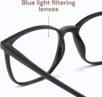 Gaoye Ultralight Blue Light Glasses for Women - Computer Protection Glasses for All Day Comfort - Anti UV Glare & Eyestrain - Image 4