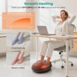 Nekteck Shiatsu Foot Massager with Heat [2026 Upgraded], 3 Modes Deep Kneading Therapy Air Compression, Feet Massage for Plantar Fasciitis, Relaxation Gifts for Men Women Mom Dad Birthday Father's Day - Image 3