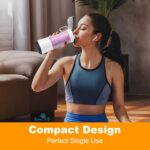 Mulli Personal Blender,USB-C Rechargeable Ice Crusher,Pro-Grade Travel Blender for Gym Camping Baby Food,BPA-Free with Flip-Top Lid - Image 6