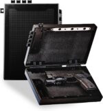 STOPBOX Gun Safe Alternative - Tactical Handgun Storage, Instant Access Portable Gun Case, TSA Compliant Gun Lock Box for Quick Handgun Access | Black - 2PK (Full-Size Only) - Image 2