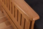 Kodiak Furniture Phoenix Futon, Suede Navy - Image 13