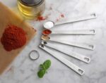 New Star Foodservice 42924 Stainless Steel Mini Measuring Spoons Set, 5-Piece Small Metal Measuring Spoon Set for Spices, Baking, Cooking, Dash, Pinch, Smidgen, Drop, Tad, Silver - Image 7
