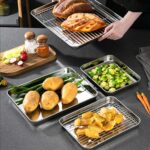 Baking Sheet Set of 2, Bastwe 18 inch Commercial Grade Stainless Steel Baking Pan, Professional Bakeware Oven Tray, Healthy & Non-toxic, Rust Free & Mirror Finish, Easy Clean & Dishwasher Safe - Image 6