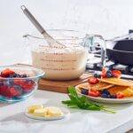 8 Cup Large Glass Measuring Cup - Kitchen Mixing Bowl Liquid Measure Cups Glass Tupperware Bakeware Set, Punch Bowl, Batter Bowl. - Image 5
