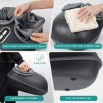 Nekteck Shiatsu Foot Massager with Heat [2026 Upgraded], 3 Modes Deep Kneading Therapy Air Compression, Feet Massage for Plantar Fasciitis, Relaxation Gifts for Men Women Mom Dad Birthday Father's Day - Image 8
