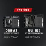 STOPBOX Gun Safe Alternative - Tactical Handgun Storage, Instant Access Portable Gun Case, TSA Compliant Gun Lock Box for Quick Handgun Access | Black - 2PK (Full-Size Only) - Image 4