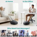 Nekteck Shiatsu Foot Massager with Heat [2026 Upgraded], 3 Modes Deep Kneading Therapy Air Compression, Feet Massage for Plantar Fasciitis, Relaxation Gifts for Men Women Mom Dad Birthday Father's Day - Image 6