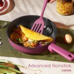 CAROTE Non Stick Pots and Pans Set, Cookware Sets Nonstick, Kitchen Cooking Set with Stay-Cool Handles,with Silicone Tools and Pot Protectors,16 Piece - Image 4