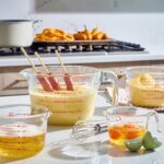 Le’raze Glass Measuring Cups Set of 4 – Heat-Resistant, Easy-Read Measurements, Ergonomic Handle & Pour Spout, Dishwasher Safe, Kitchen Bakeware Liquid Batter Mixing Bowls (1 cup, 2 cup, 4 cup, 8 Cup) - Image 6