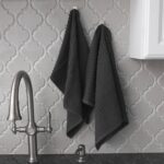 Ritz Royale Collection 100% Combed Terry Cotton, Highly Absorbent, Oversized Kitchen Towel Set, 28" x 18", 2-Pack, Solid, Graphite - Image 6