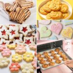 12-Piece Stainless Steel Cookie Cutter Set with Handles - Heart, Flower, Round, Five Star Shapes - Fruit Vegetable, Small Stainless Steel Biscuit Mold for Baking (Multicolor) - Image 8