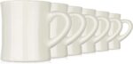 COLETTI Diner Coffee Mugs — Restaurant Coffee Mugs, Retro Coffee Mug – Sturdy & Heavy Diner Mug – Nostalgia in Every Sip [Cream, 11 oz, Set of 6] - Image 10