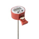 Taylor Waterproof Digital Instant Read Thermometer For Cooking, BBQ, Grilling, Baking, And Meat, Comes With Pocket Sleeve Clip, Red - Image 8
